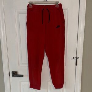 Nike Coral Sweatpants with Black Logo